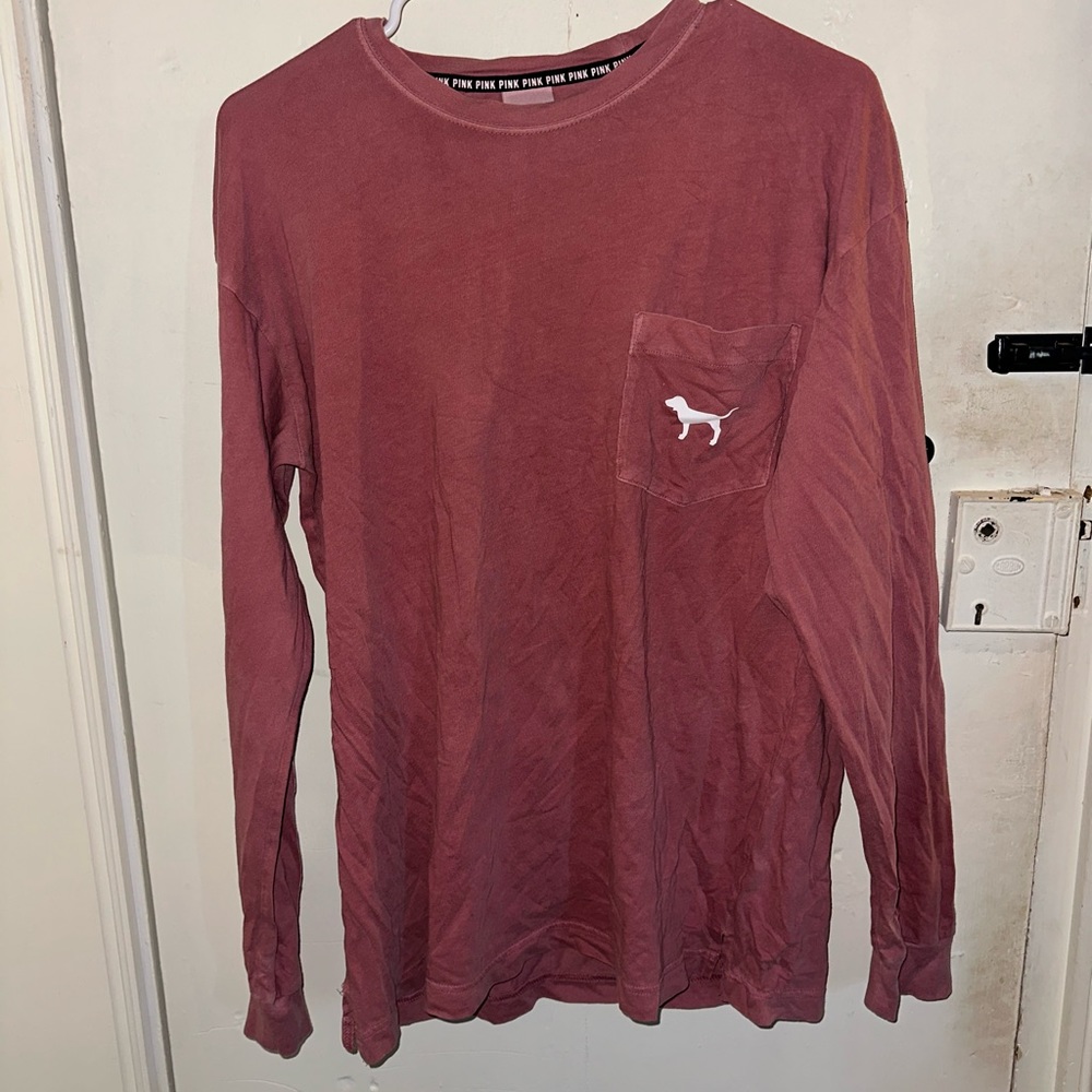 VS Pink Long Sleeve Shirt
